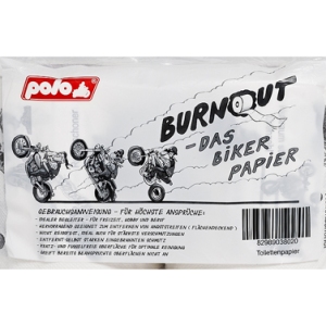 Burnout - Klopapier für Biker
